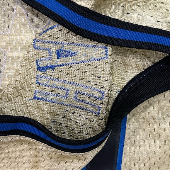 Hardaway Orlando Magic Gold Jersey Mitchell Ness Swingman Harwood Classics L NBA - Picture 8 of 8
